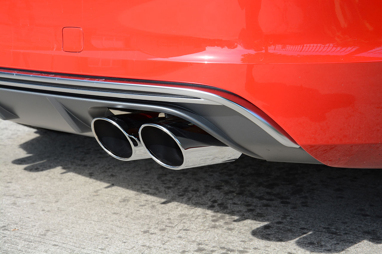 AUDI A3 8V 2.0 TDI (184 Hp) 2013 Endpipe kit 100x75 Right + 100x75 Left