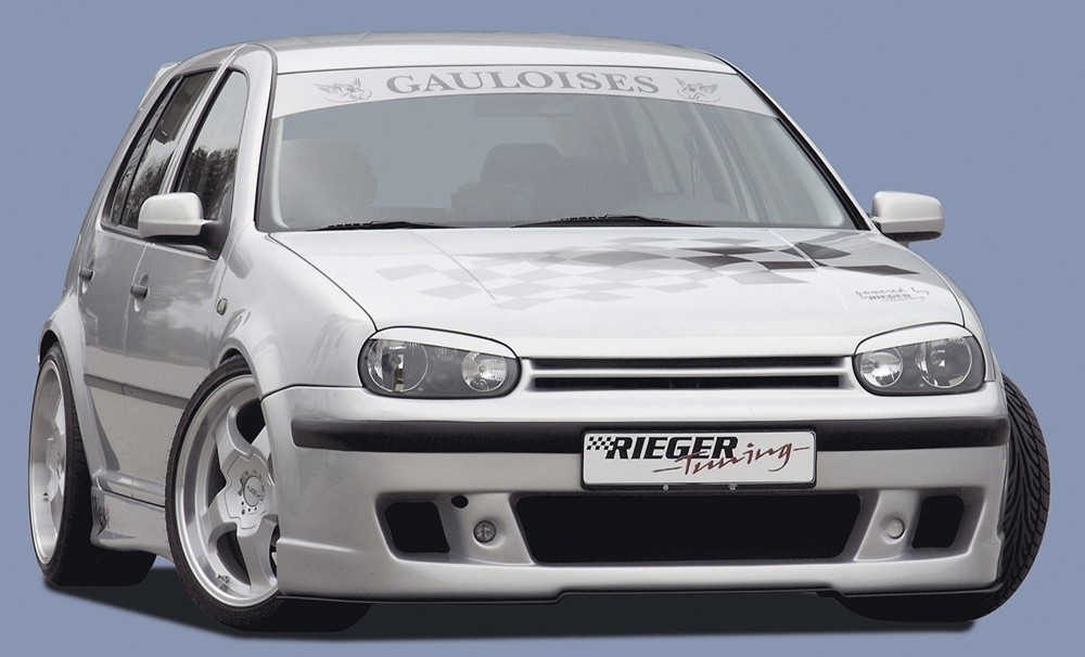 Frontbumper inclusief moterkaplijst VW Golf IV Rieger