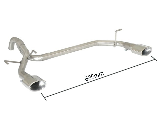 Fiat 500 (typ312) Einddemper Ragazzon