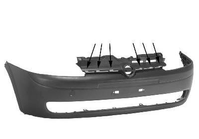 voorbumper, deel in primer, 10/2002-06/2003 Opel Corsa C, 2000-2