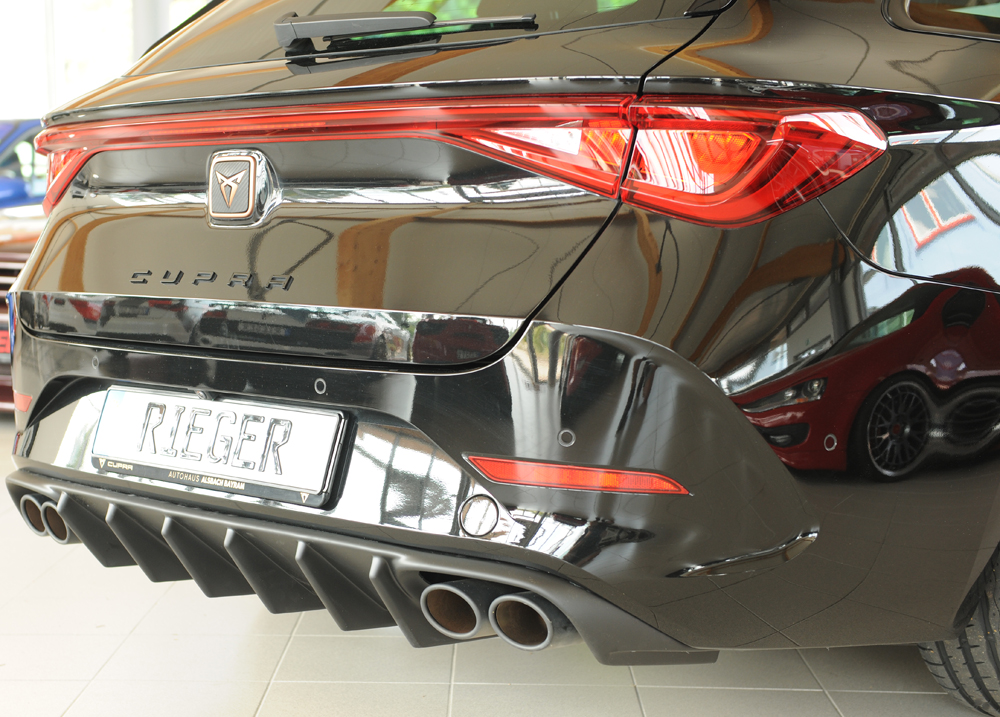 Diffuser Seat Leon KL ST/sportstourer 2020- Rieger mat zwart