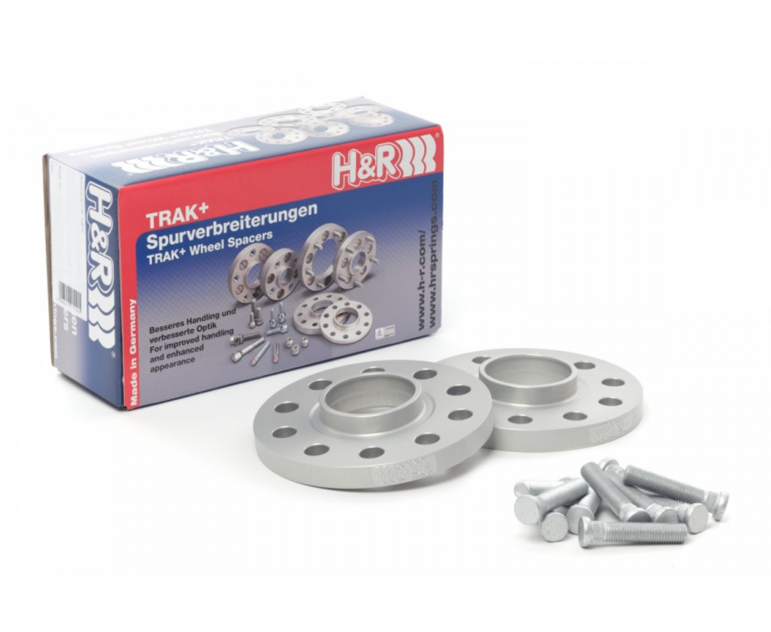 H&R DRS-Systeem Spoorverbreders 20mm 5x112 - Naaf 66,5mm - Boutmaat M14x1,5 -  Volkswagen T2/T3 Achteras