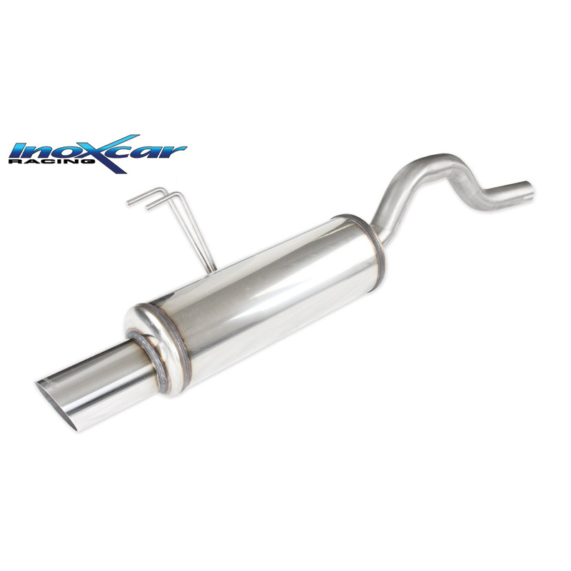 100% Inox Sport Exhaust  Fiat Punto (188) 1.2 Sporting 80 hp 1999-2003 1x90mm Rally