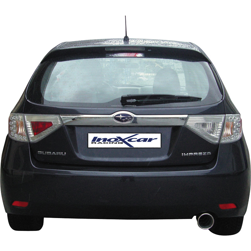 100% Inox Sport Exhaust  Subaru Impreza 2.5 WRX (224HP) 10/2007- 102mm
