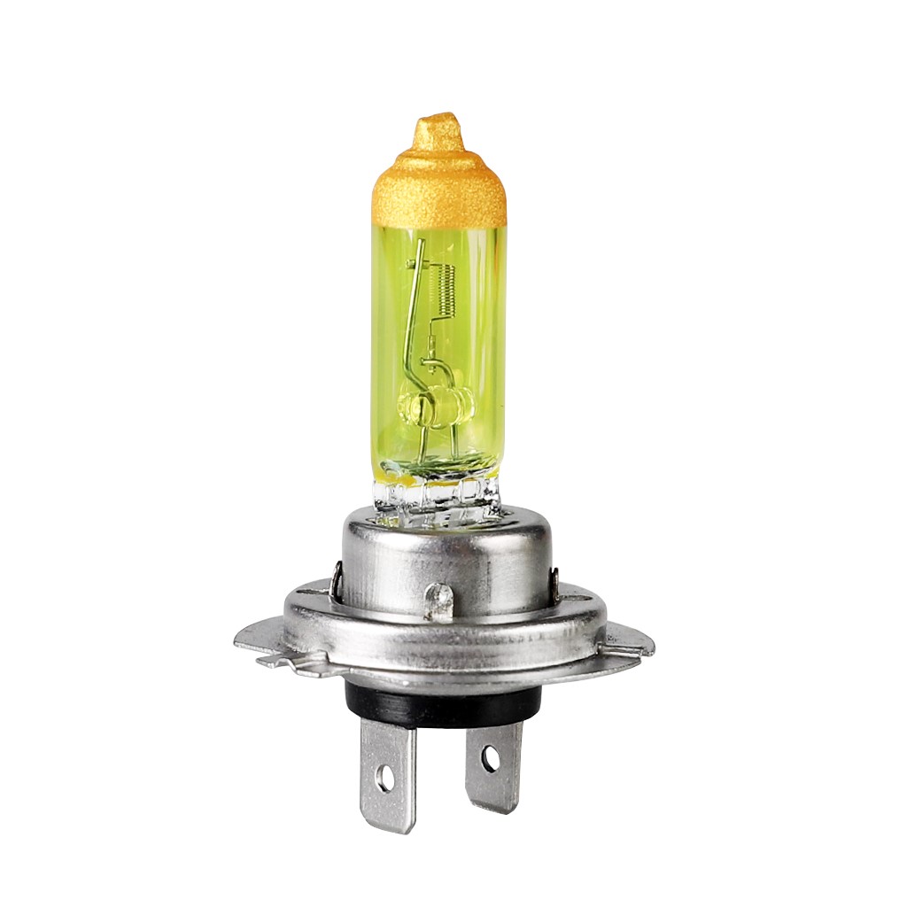 H7 lampen Geel 12V DUO 3200K Powertec Retro Yellow