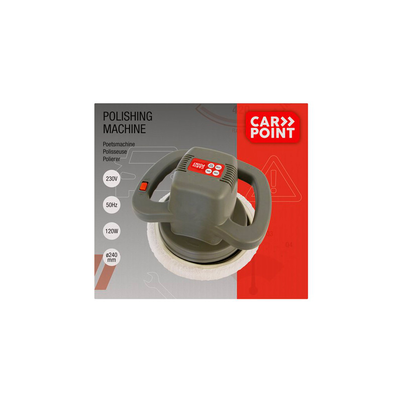 Carpoint Polijstmachine 230V 120W