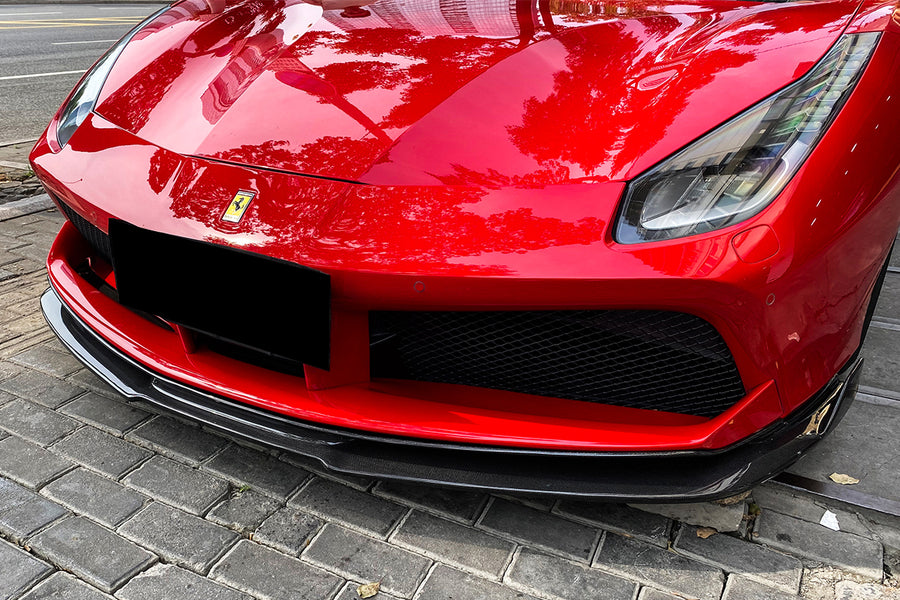Ferrari 488 GTB RS Style Carbon Fiber Voorspoiler 2015-2020