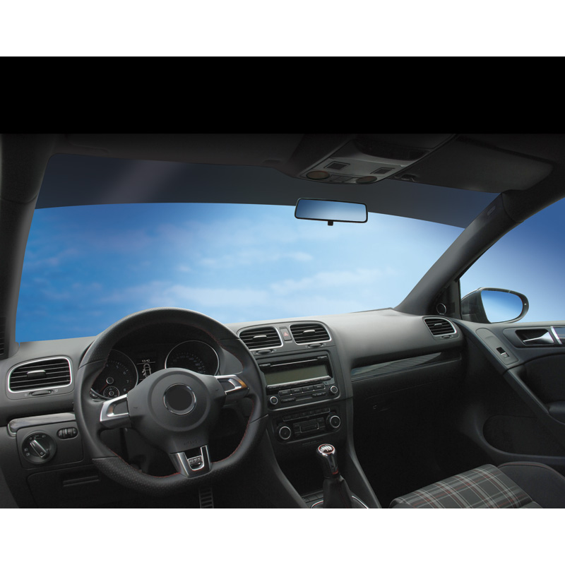 Foliatec Sunvisor Sun filter black (metalised) 19x150cm