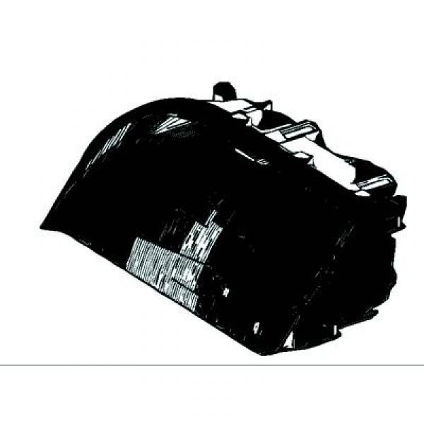 Koplamp rechts DB W140 95-98 TYC