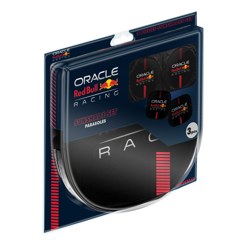 Red Bull Oracle Universal sun shade kit - 3-pieces - Black/Red