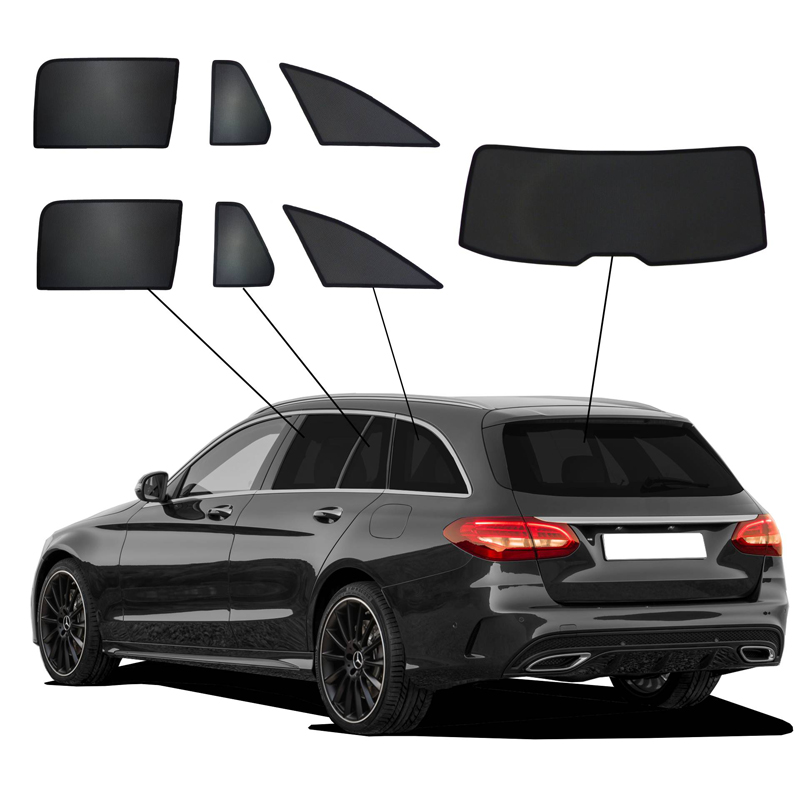 SunClip Zicht- & Zonwering  Mercedes C-Klasse W205 Kombi 2014-2021