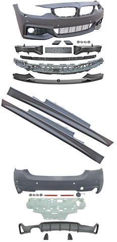 Bumperkit BMW 4 Serie F32 2013> M-Performance Look
