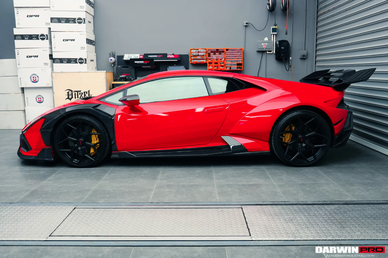 Widebody Lamborghini Huracan BKSSII Style Darwin Pro Carbon