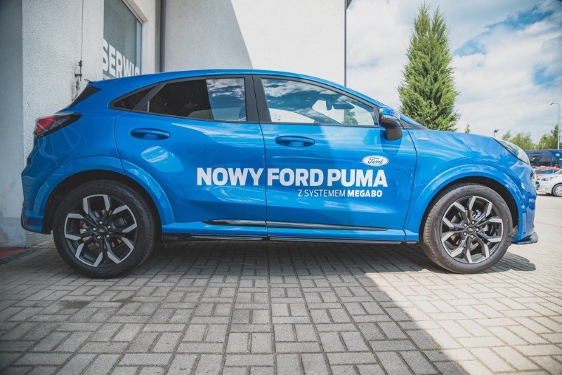 Zijskirts Diffusers Ford Puma ST-Line Glanzend Zwart