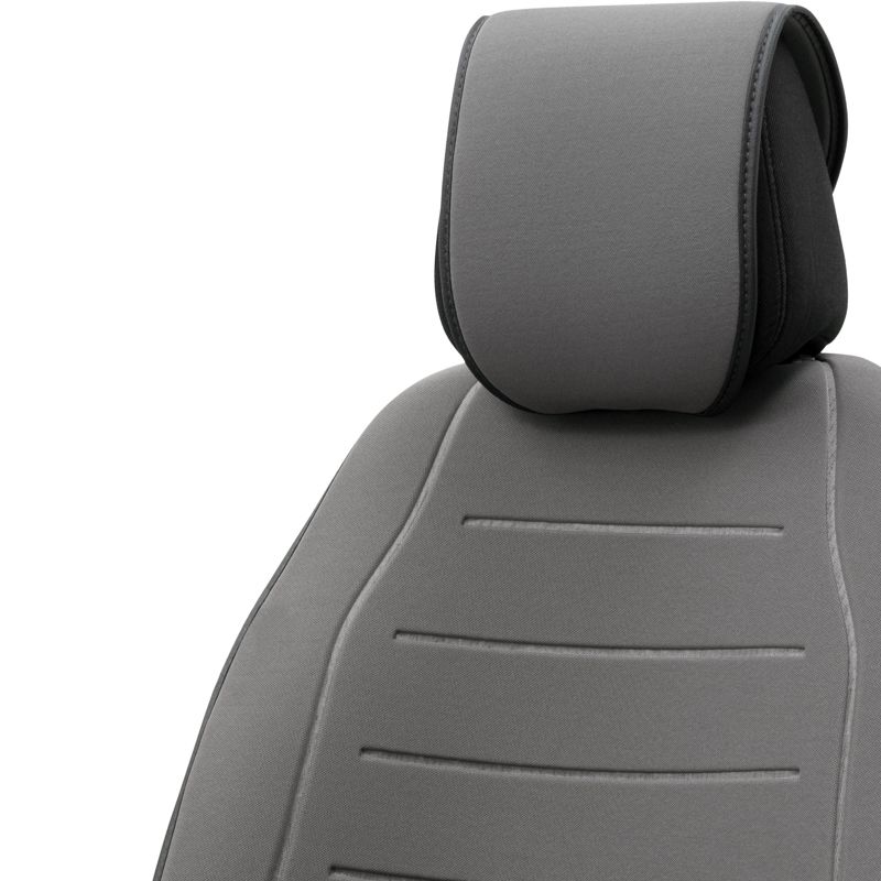 Universal Protective Seat Cover 'Active-Line' Grey Fabric - single piece