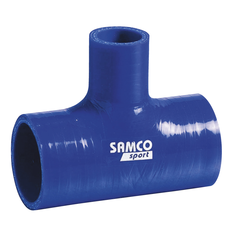 Samco Siliconen slang T-Piece 25mm - Lengte:102mm - Ø60mm - Blauw