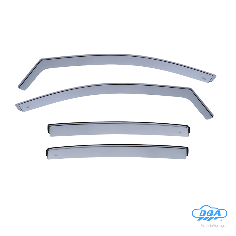 DGA Wind Deflectors Set  Hyundai Ioniq (AE) 2016-2022 (4-pieces)
