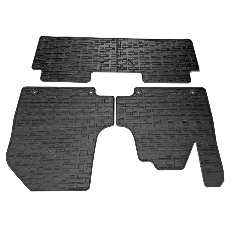 Rubber car mats set  Hyundai Ioniq 5 (NE) 2020- (3-pieces + fixing system)