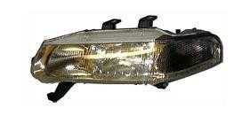 koplamp, H7+H1, elektr verstelb, 4 drs, rechts Rover 400, 1995-2