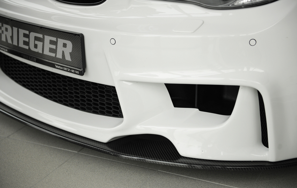 Rieger splitter BMW 1 serie Carbon