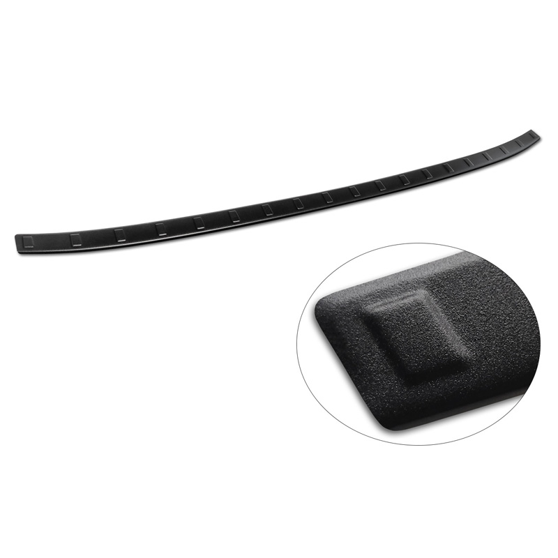 Matt Black Stainless Steel Rear bumper protector  Mazda CX-30 2019- 'Ribs'