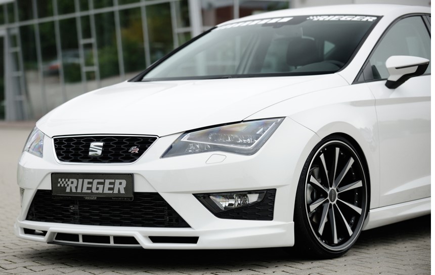 Voorspoilerlip Seat Leon F5 FR/Cupra Rieger