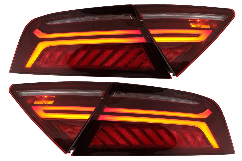 Achterlichten Audi A7 4G 10-14 Facelift Led smoke