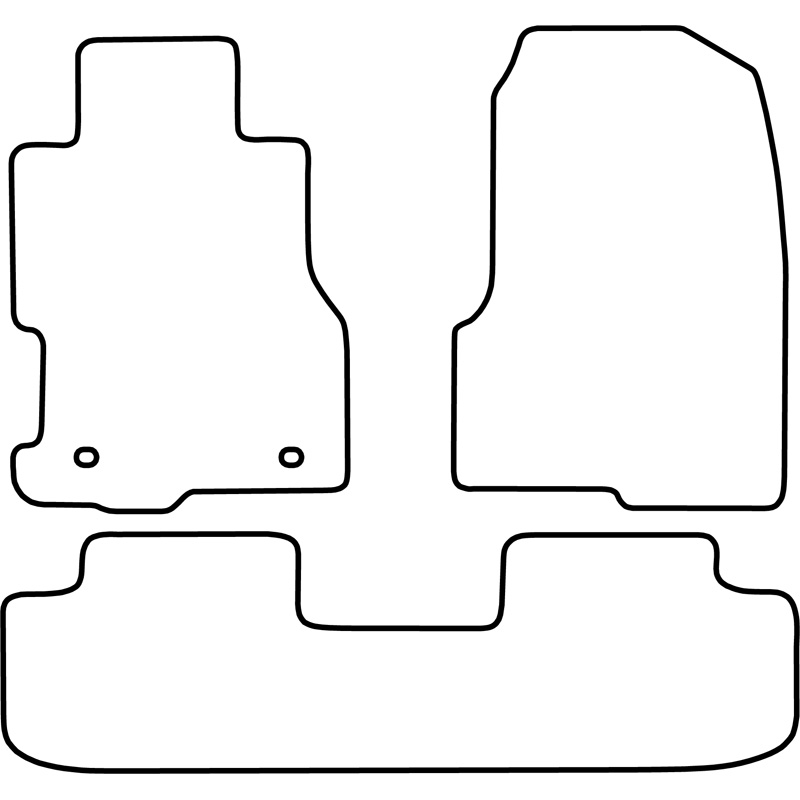 Automatten  Honda Civic 3 deurs 2001-2004
