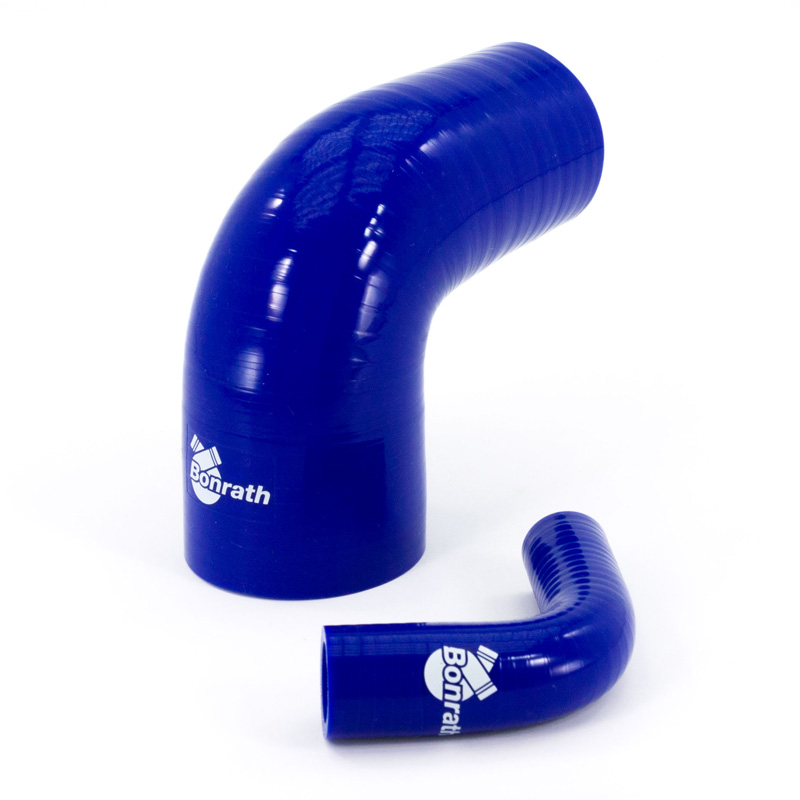 Bonrath Silicon hose Reducer 90 degree Elbow - Length:50mm - Ø51>45mm