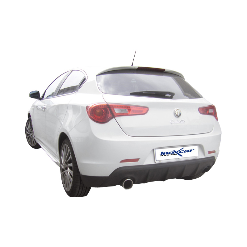 100% Inox Sport Exhaust  Alfa Romeo Giulietta 1.4T Multiair (170HP) 2010- 102mm Round