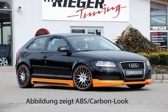 Zijskirts Audi A3 8P ABS 08- Cabrio