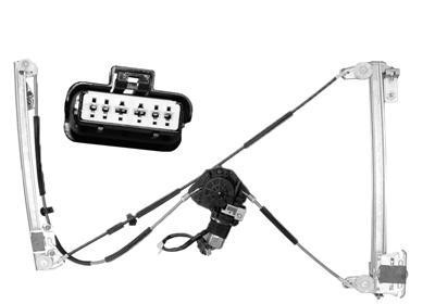 raammechanisme, incl motor, links Alfa Romeo GT, 2003-2010