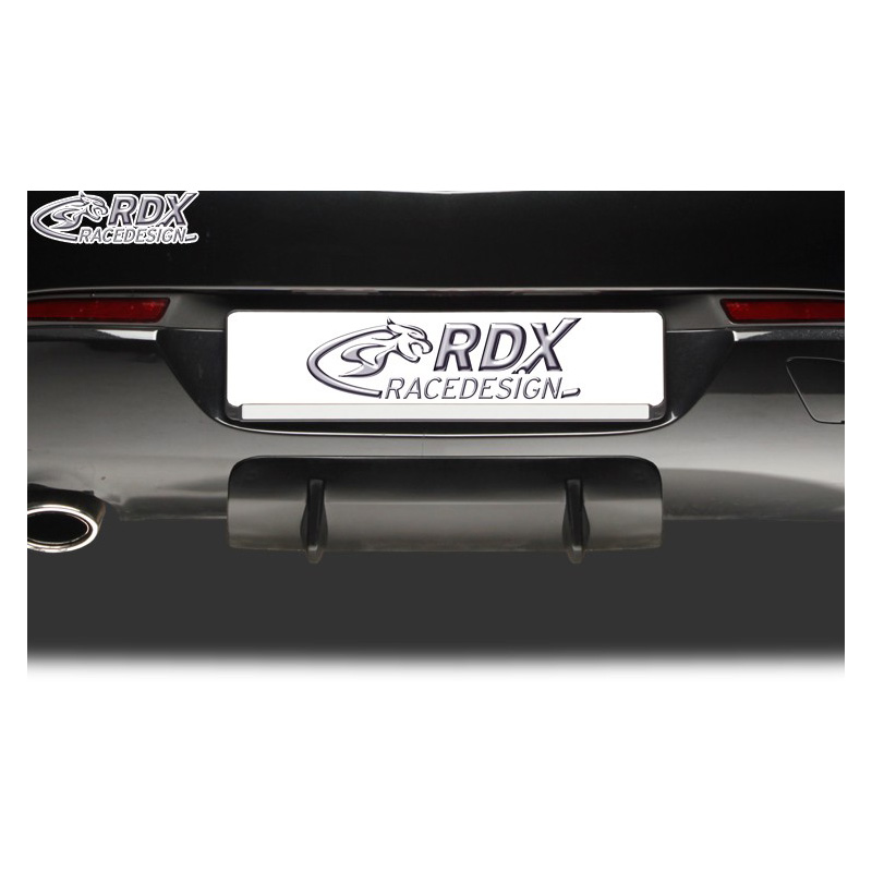 Rear bumper skirt 'Diffusor U-Diff'  Opel Astra J GTC 2009-2015 incl. OPC-Line (PU)