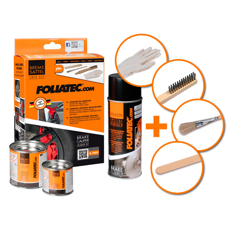 Foliatec Remklauwlakset - sky blauw - 3 Componenten