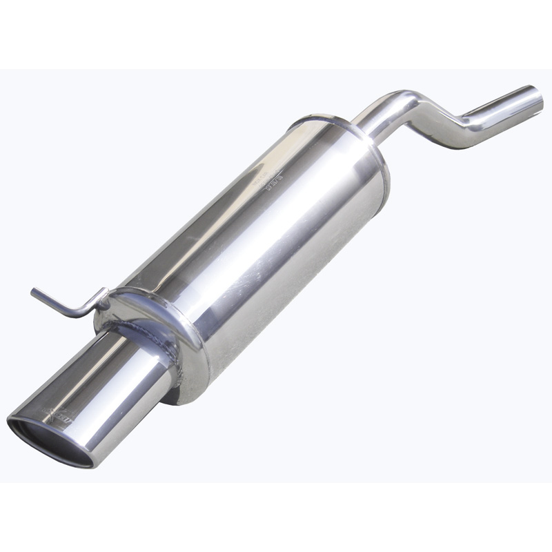 100% Inox Sport Exhaust  Renault Twingo GT 1.2T (100HP) 2007- 120x80mm