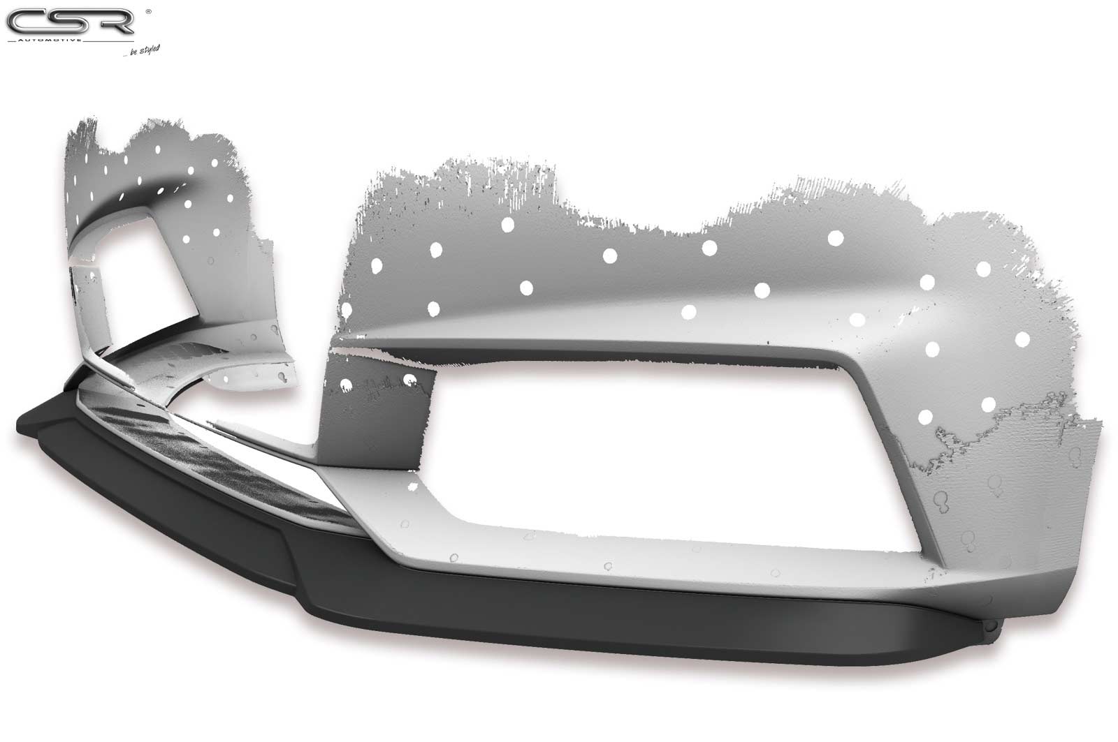 Voorspoiler Audi A4 B9 8W S-Line / S4 B9 8W Carbon look