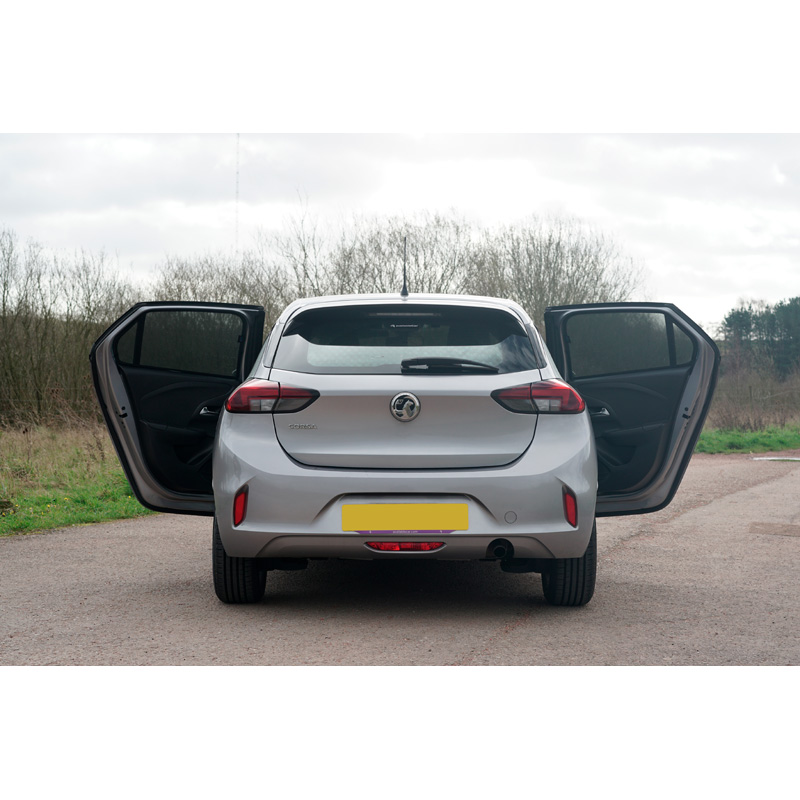 Set Car Shades (rear side windows)  Opel Corsa F 5-doors 2019- (2-pieces)