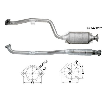 Mercedes CLK 200 Kompressor 1998 cc 141 Kw / 192 cv C208 Magnafl