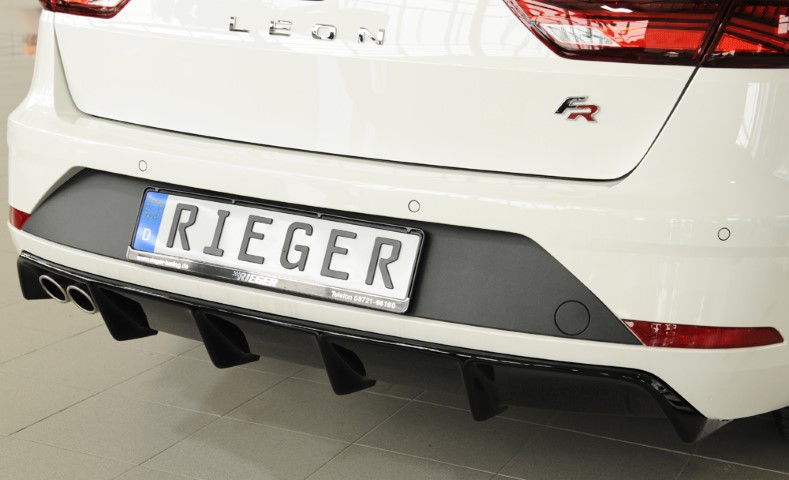 Diffusor Seat Leon ST FR 5F Station Wagon Rieger Glossy Black