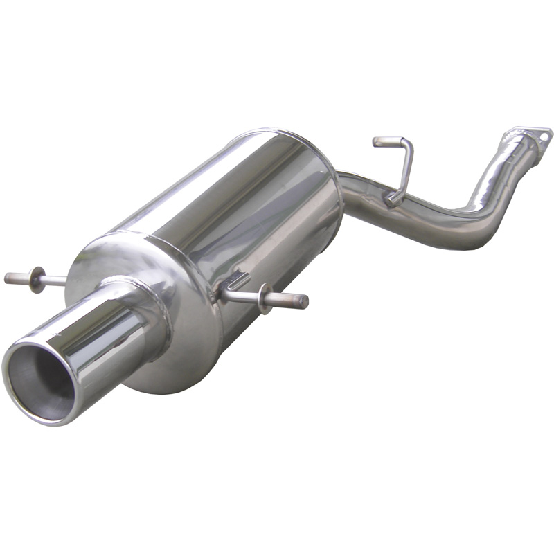 100% Inox Sport Exhaust  Subaru Impreza 4WD 2.0 WRX 2001- 102mm with CE