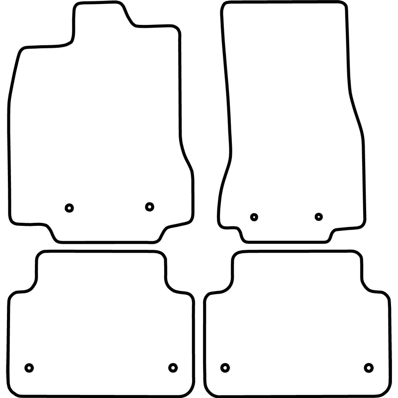Automatten  Jaguar XF Sedan/Sportbrake 2008-2015