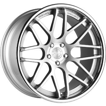 VERTINI MAGIC CONCAVE INOX SILVER MACHINE POLISHED 8,5x19 5x120
