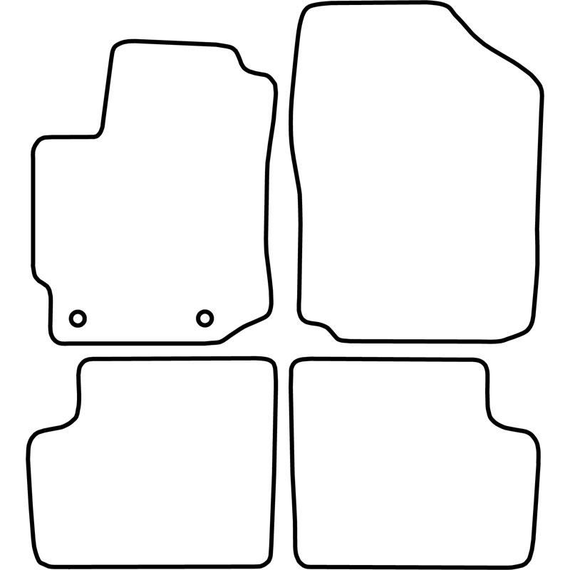Automatten  Daihatsu Sirion 2005-2012