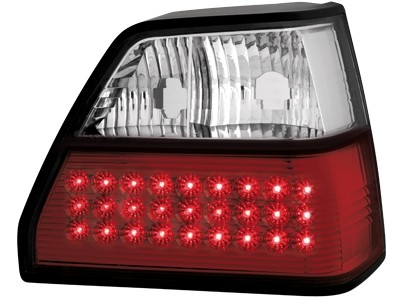 Achterlichten VW Golf II LED rood/wit clear