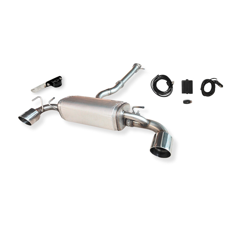 Ulter Sport Double stainless steel sport exhaust  Toyota GR Yaris Mk2 2024- 206kW 2x115mm