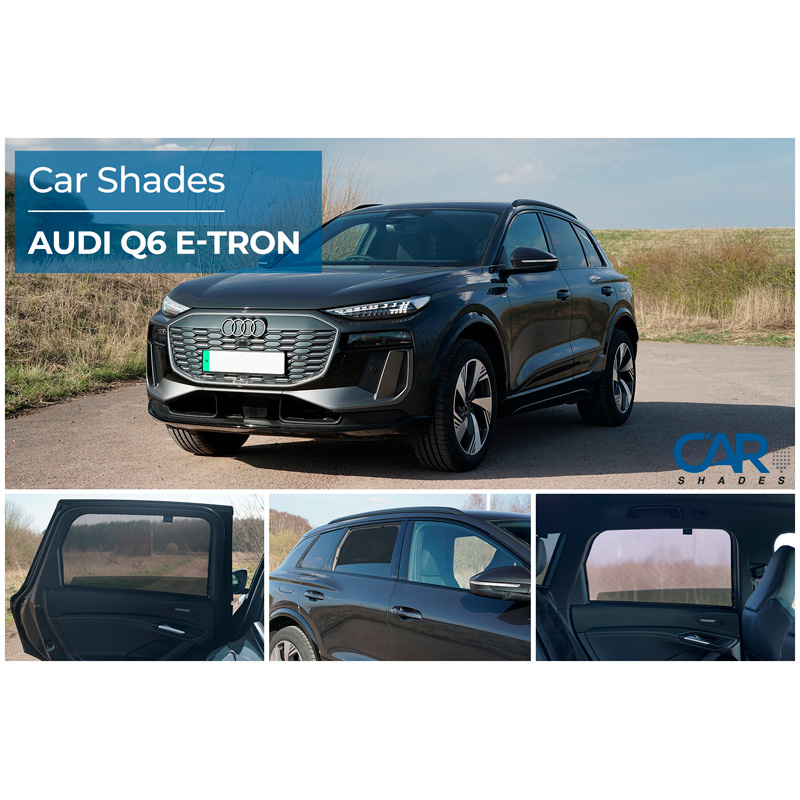 Set Car Shades (rear side doors)  Audi Q6 E-Tron (GFB) 2024- (2-pieces)