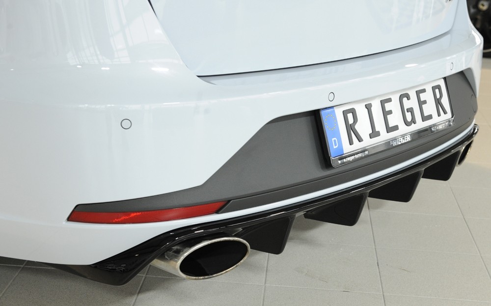 Achterbumper Diffusor Rieger Seat Leon ST Cupra (5F) 03.14-12.16