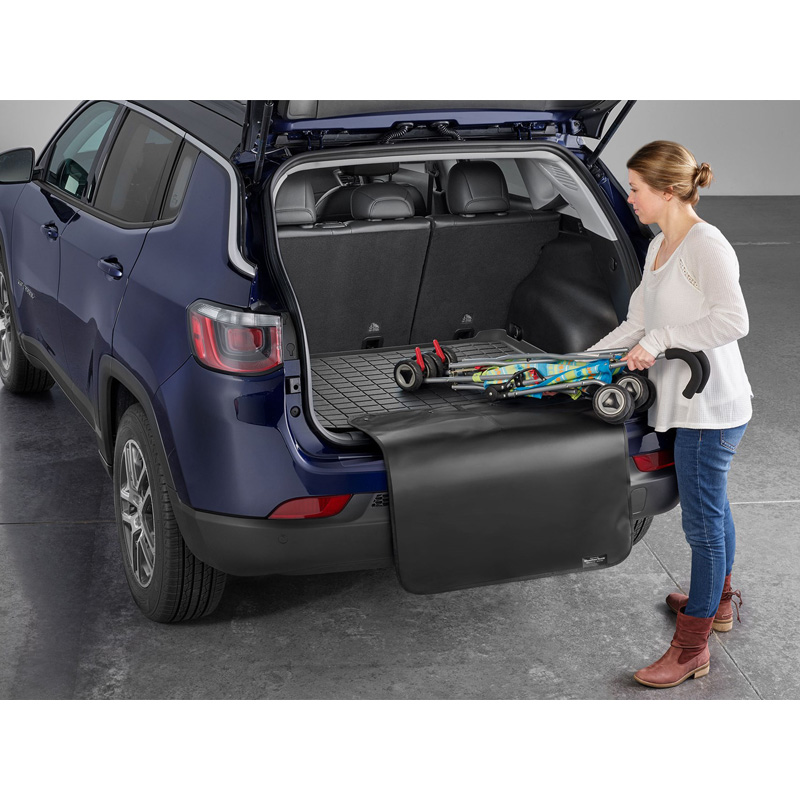 Cargoliner With Bumper Protector  Mini Paceman R61 Flat loading floor 2012-2016 - Black