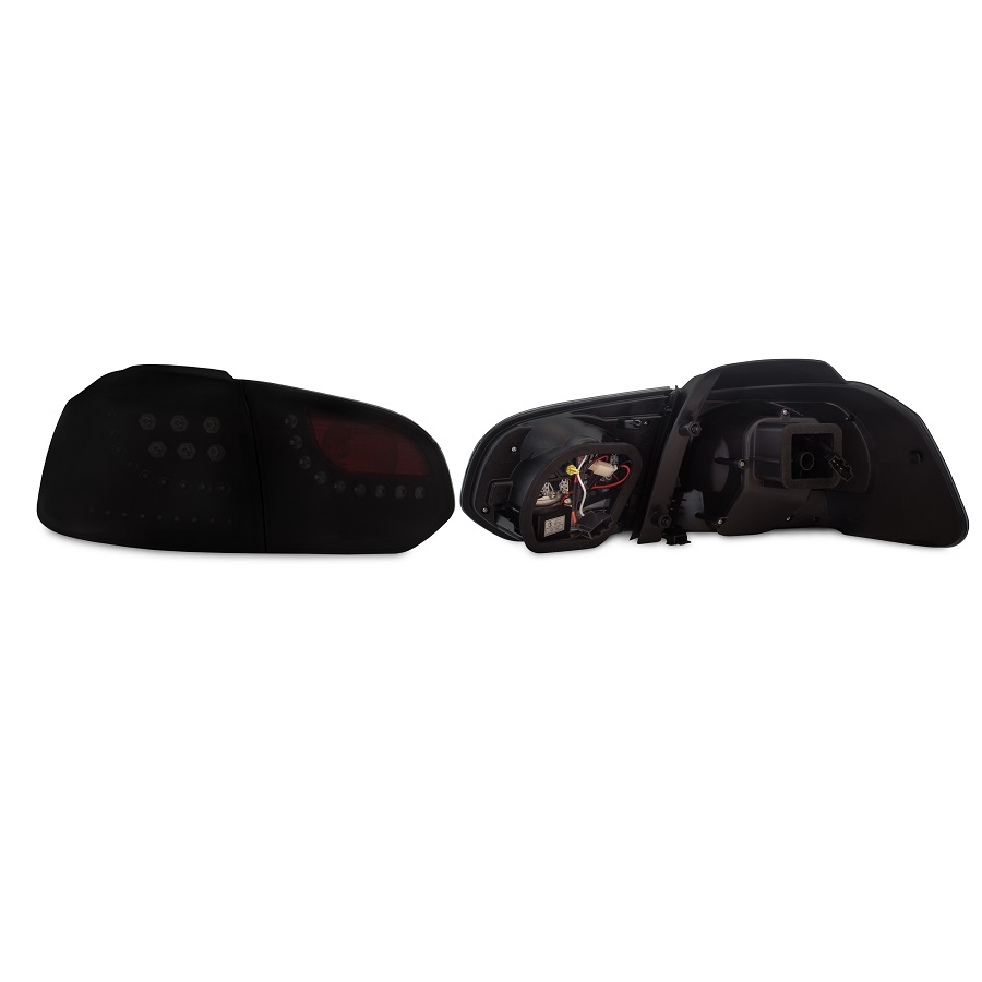 Achterlichten VW Golf VI 10/08-  Dynamic LED Zwart