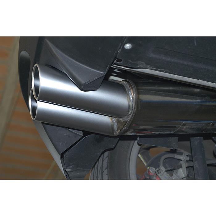 ALFA ROMEO MiTo 1.4i T MultiAir (135 Hp) 2009 -> 2014 Rear exhaust OO80 SATIN FINISH
